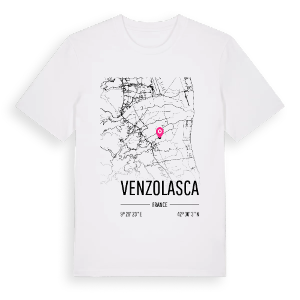 Venzolasca karta t-shirt – ekologisk bomull t-shirt från Pinshirt