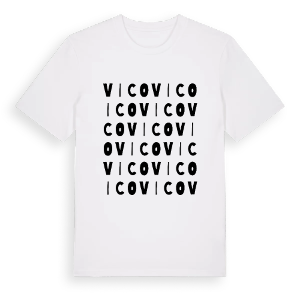 Vico ordlek t-shirt – ekologisk bomull t-shirt från Pinshirt