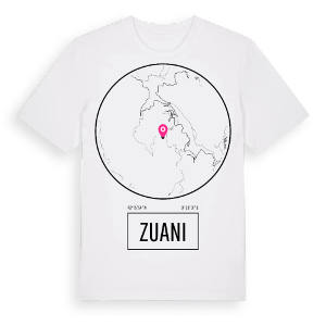 Zuani t-shirt – ekologisk bomull t-shirt från Pinshirt