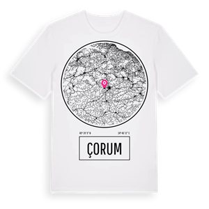 Çorum t-shirt – ekologisk bomull t-shirt från Pinshirt