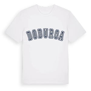 Dodurga college t-shirt – ekologisk bomull t-shirt från Pinshirt