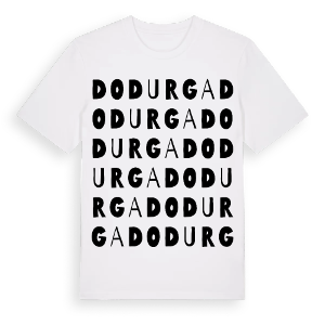Dodurga ordlek t-shirt – ekologisk bomull t-shirt från Pinshirt