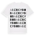 Abercynon ordlek t-shirt
