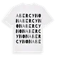 Abercynon ordlek t-shirt