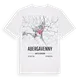 Abergavenny karta t-shirt