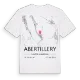Abertillery karta t-shirt