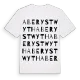 Aberystwyth ordlek t-shirt