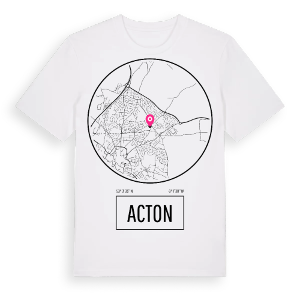 Acton t-shirt – ekologisk bomull t-shirt från Pinshirt