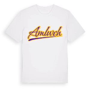 Amlwch baseball t-shirt – ekologisk bomull t-shirt från Pinshirt