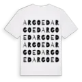 Argoed ordlek t-shirt