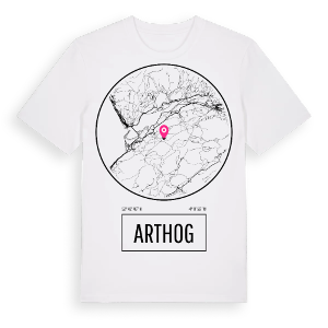 Arthog t-shirt – ekologisk bomull t-shirt från Pinshirt