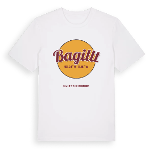 Bagillt cirkel t-shirt – ekologisk bomull t-shirt från Pinshirt