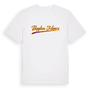 Baglan Moors baseball t-shirt – ekologisk bomull t-shirt från Pinshirt