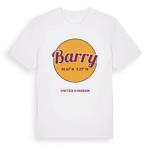 Barry cirkel t-shirt – ekologisk bomull t-shirt från Pinshirt