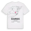 Beaumaris karta t-shirt