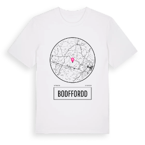 Bodffordd t-shirt – ekologisk bomull t-shirt från Pinshirt