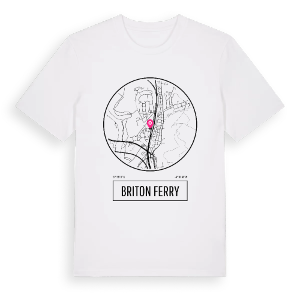 Briton Ferry t-shirt – ekologisk bomull t-shirt från Pinshirt
