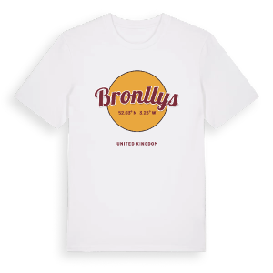 Bronllys cirkel t-shirt – ekologisk bomull t-shirt från Pinshirt