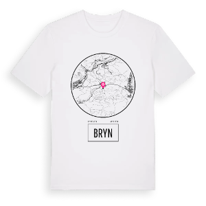 Bryn t-shirt – ekologisk bomull t-shirt från Pinshirt