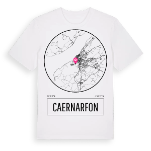 Caernarfon t-shirt – ekologisk bomull t-shirt från Pinshirt