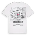 Caerphilly karta t-shirt