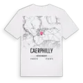 Caerphilly karta t-shirt