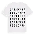 Carn Warpool ordlek t-shirt