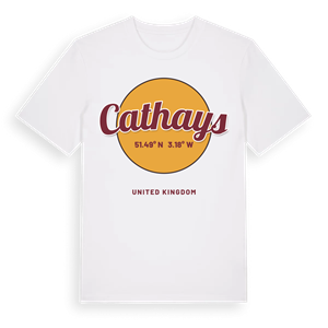 Cathays cirkel t-shirt – ekologisk bomull t-shirt från Pinshirt