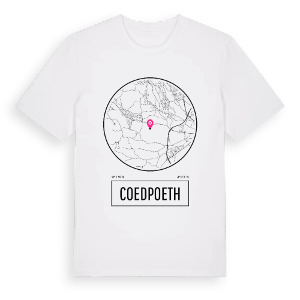 Coedpoeth t-shirt – ekologisk bomull t-shirt från Pinshirt