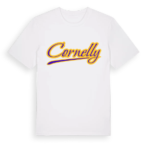 Cornelly baseball t-shirt – ekologisk bomull t-shirt från Pinshirt