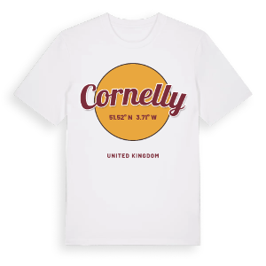 Cornelly cirkel t-shirt – ekologisk bomull t-shirt från Pinshirt