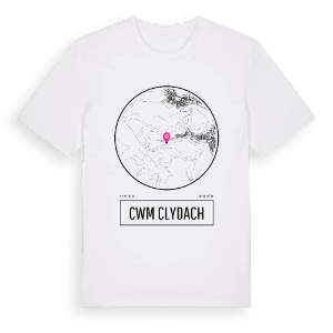 Cwm Clydach t-shirt – ekologisk bomull t-shirt från Pinshirt