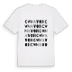 Cwmavon ordlek t-shirt