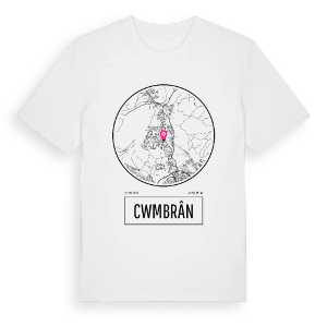 Cwmbrân t-shirt – ekologisk bomull t-shirt från Pinshirt
