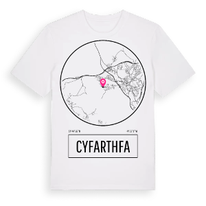 Cyfarthfa t-shirt – ekologisk bomull t-shirt från Pinshirt