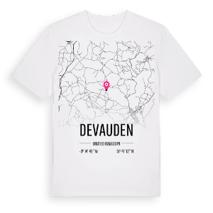 Devauden karta t-shirt – ekologisk bomull t-shirt från Pinshirt