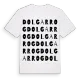 Dolgarrog ordlek t-shirt