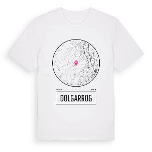 Dolgarrog t-shirt – ekologisk bomull t-shirt från Pinshirt