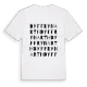 Dyffryn Arth ordlek t-shirt