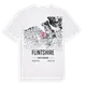 Flintshire karta t-shirt