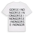 Gorseinon ordlek t-shirt