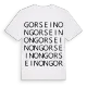 Gorseinon ordlek t-shirt