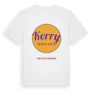 Kerry cirkel t-shirt – ekologisk bomull t-shirt från Pinshirt