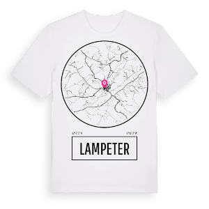 Lampeter t-shirt – ekologisk bomull t-shirt från Pinshirt