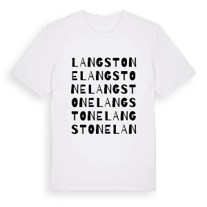 Langstone ordlek t-shirt – ekologisk bomull t-shirt från Pinshirt