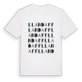 Llandaff ordlek t-shirt