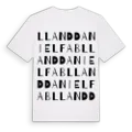 Llanddaniel Fab ordlek t-shirt