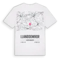Llanddowror karta t-shirt