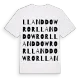 Llanddowror ordlek t-shirt