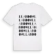 Llandow ordlek t-shirt